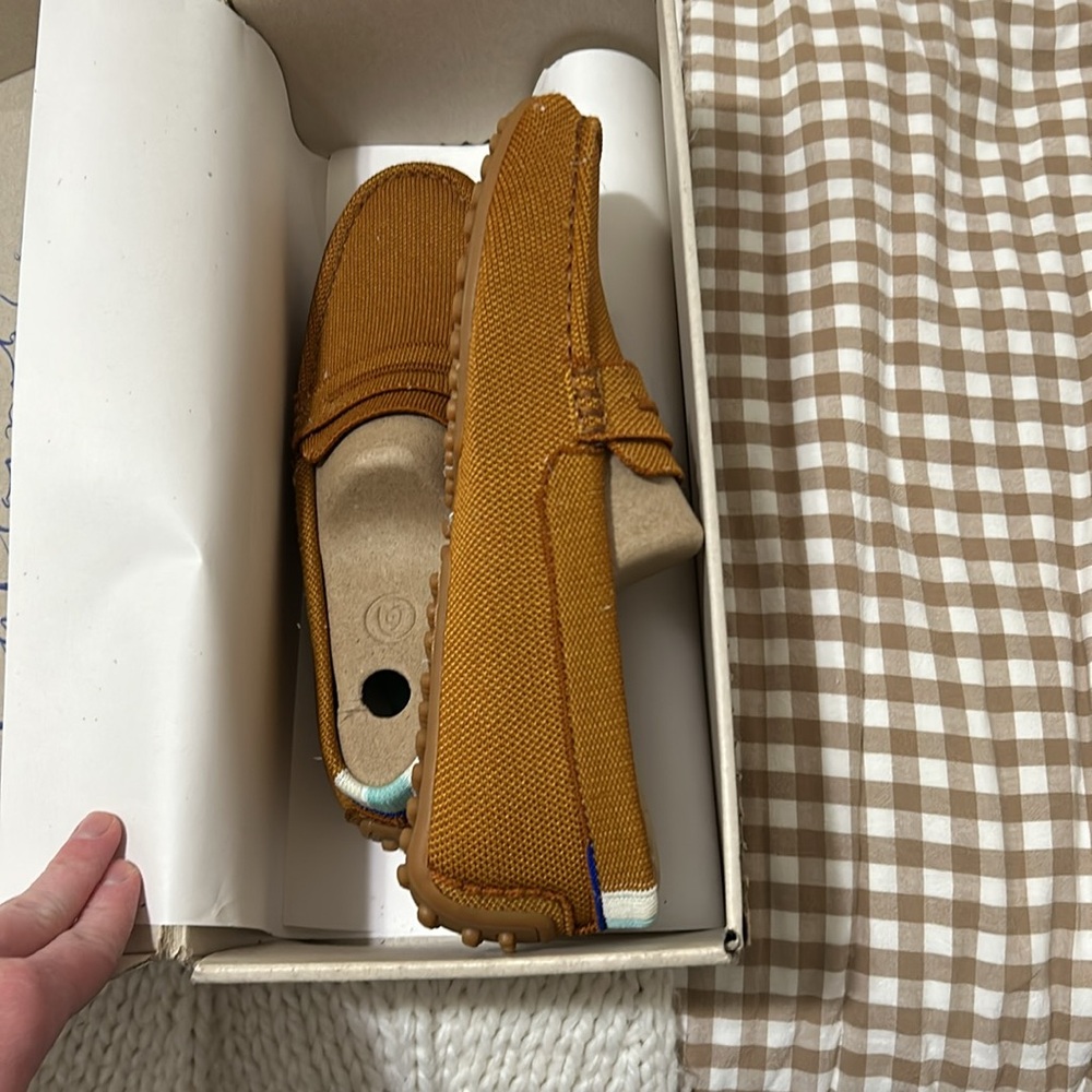 Rothy’s driver loafer with box size 8 women’s